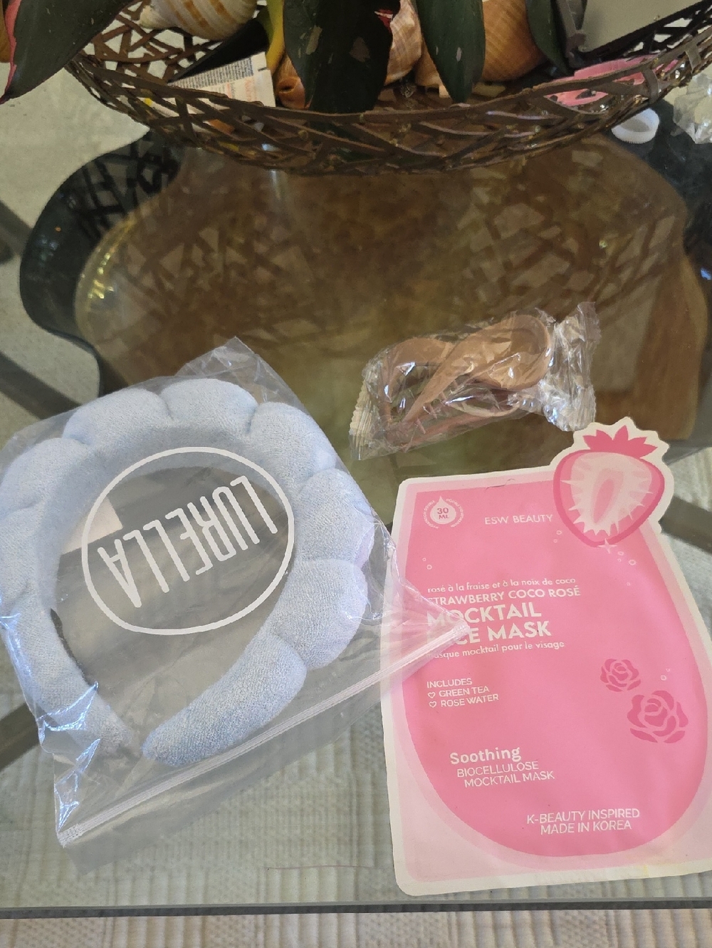 Lurella Blue Soft Headband for Skincare